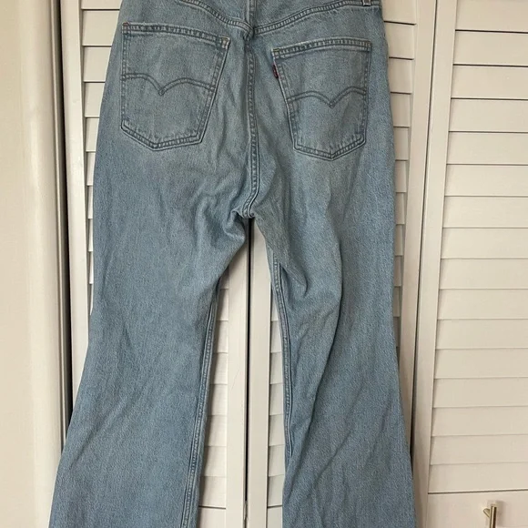 NWT Levi’s Premium 70s High Flare High Waist Flare Leg Denim Jeans - Picture 5 of 6